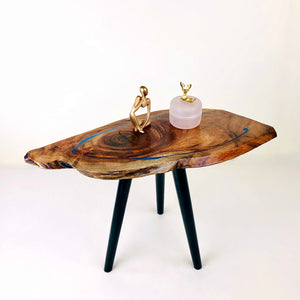 Wood Eye Resin Art Coffee Table