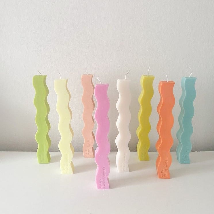 Long Wavy Candle