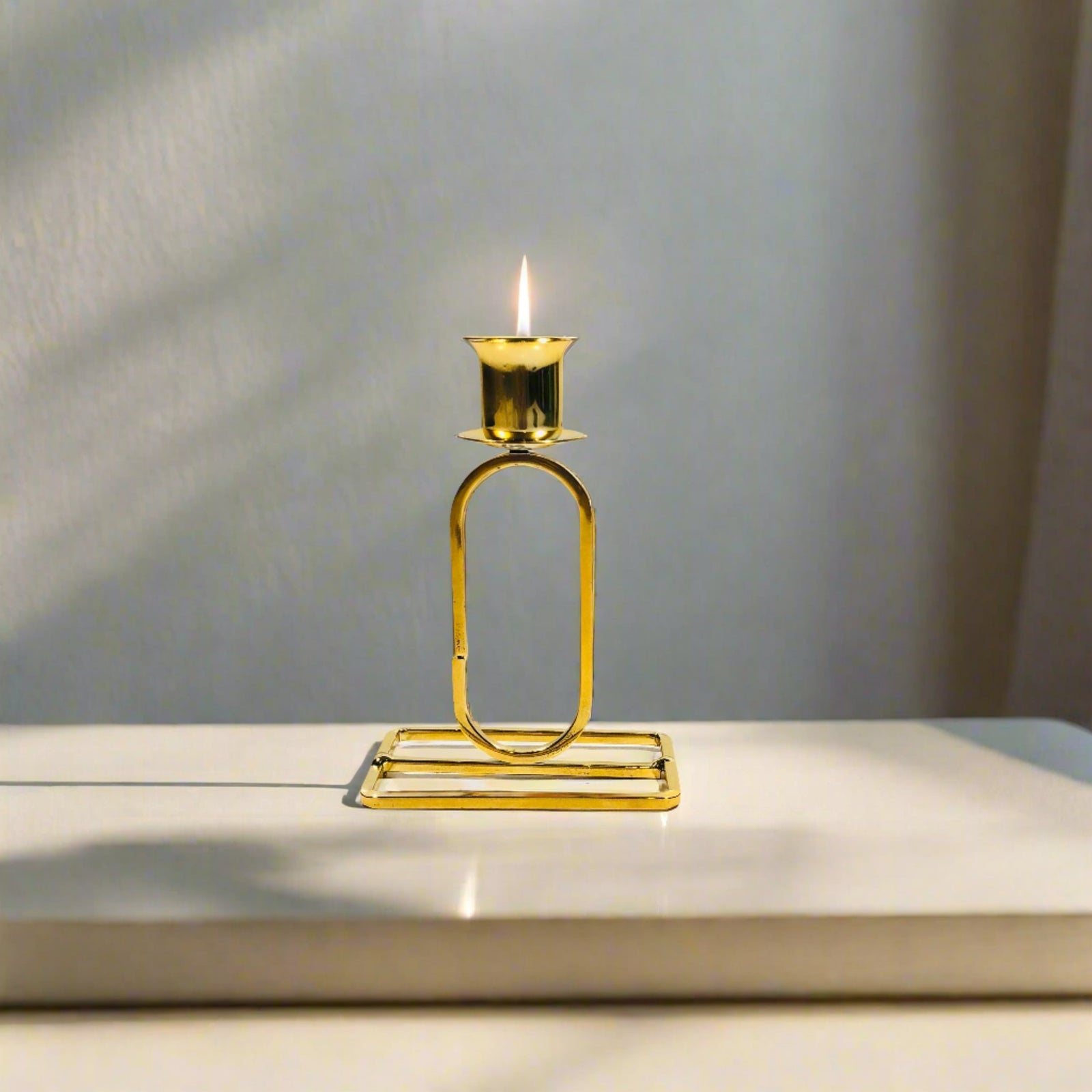 Decorative Golden Candle Stand