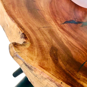 Rigged irregular Resin Art Coffee Table