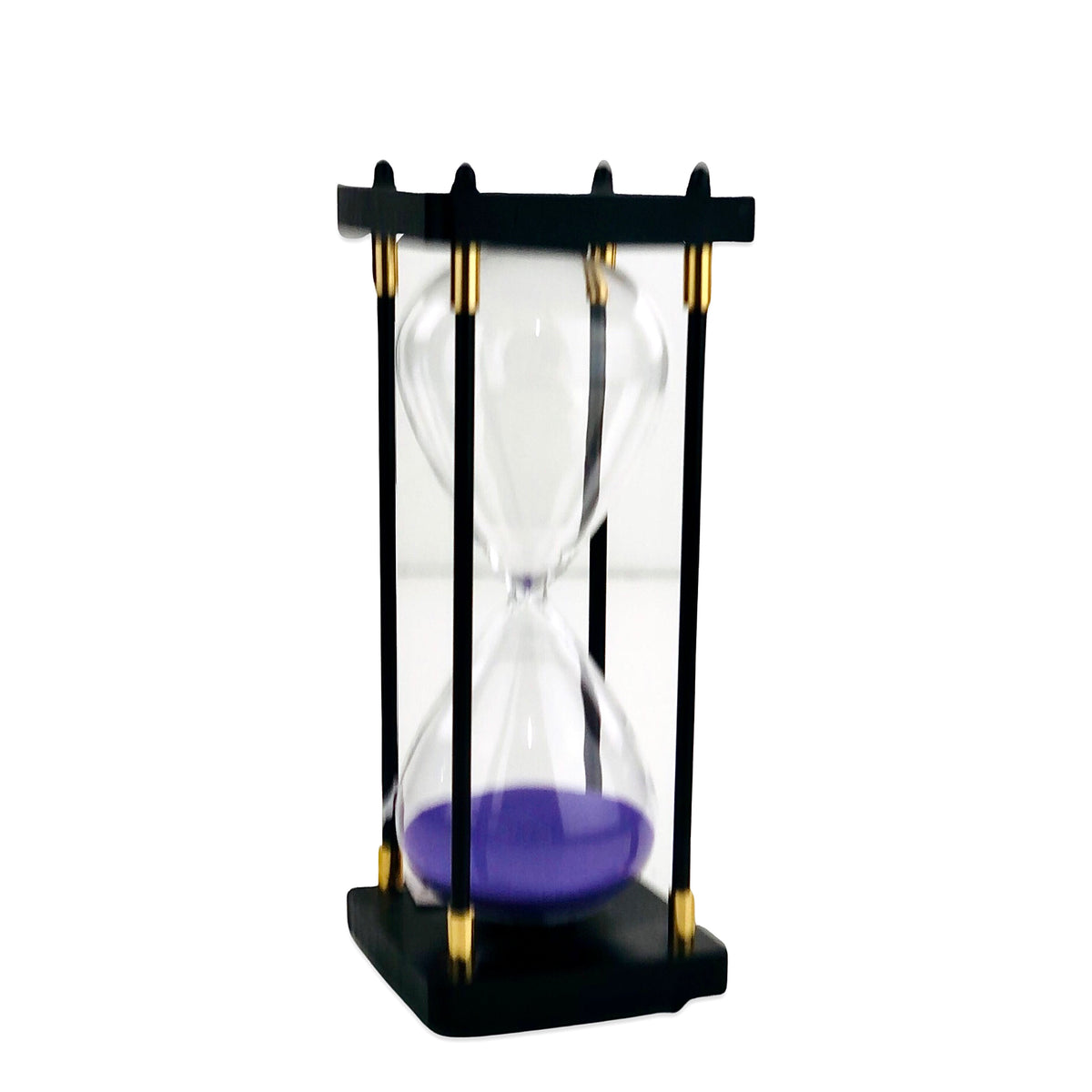 Square Wooden Hours Glass with Colorful Sand