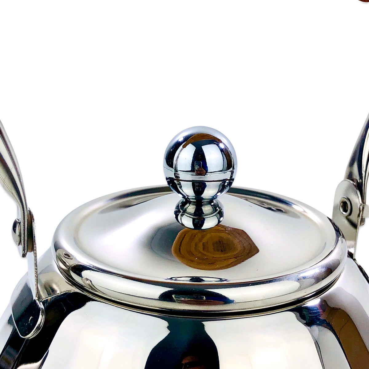 Chromatic Silver Hammered Kettle