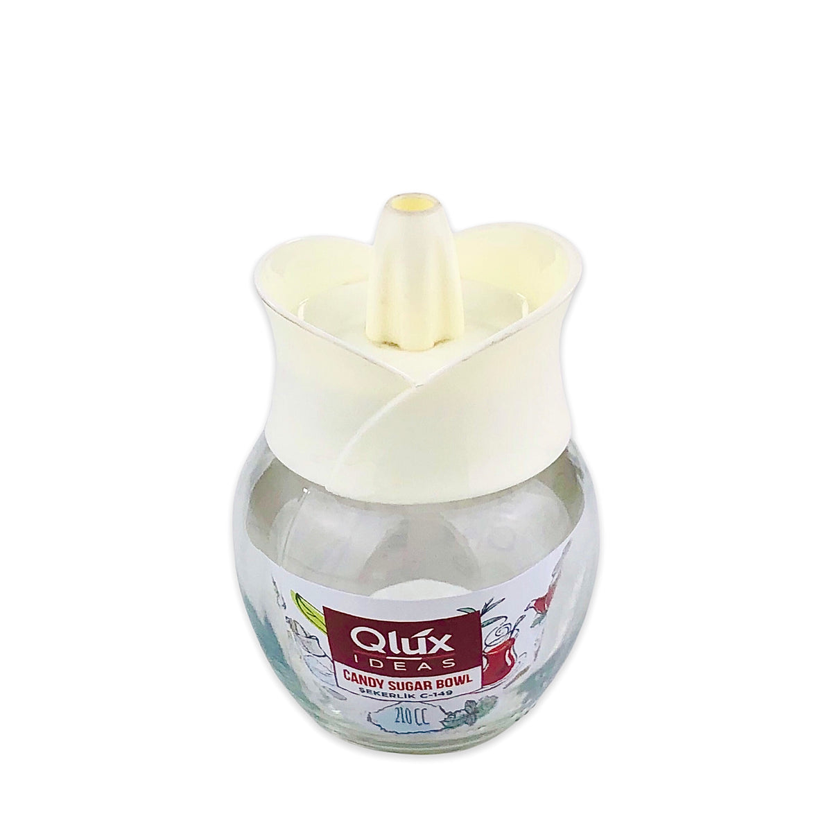 Qlux Cream Pitcher & Sugar Bowl Jar