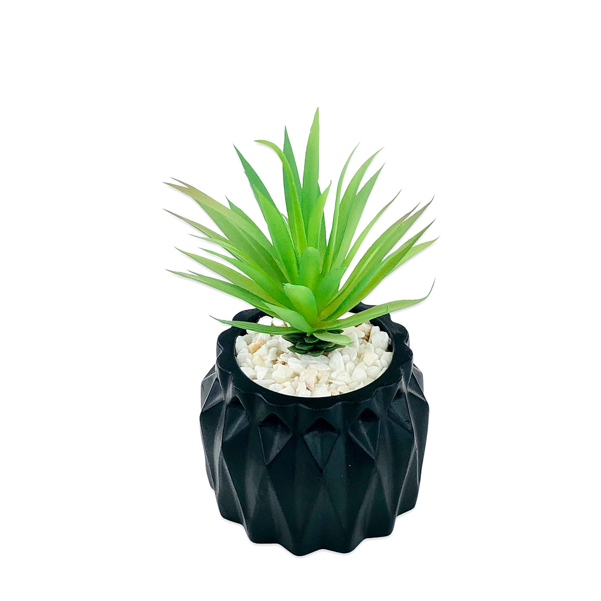 Matt Black Tri texture Pots Planter