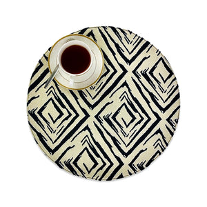 Vudeco Round Cloth Placemats (Set of 2)