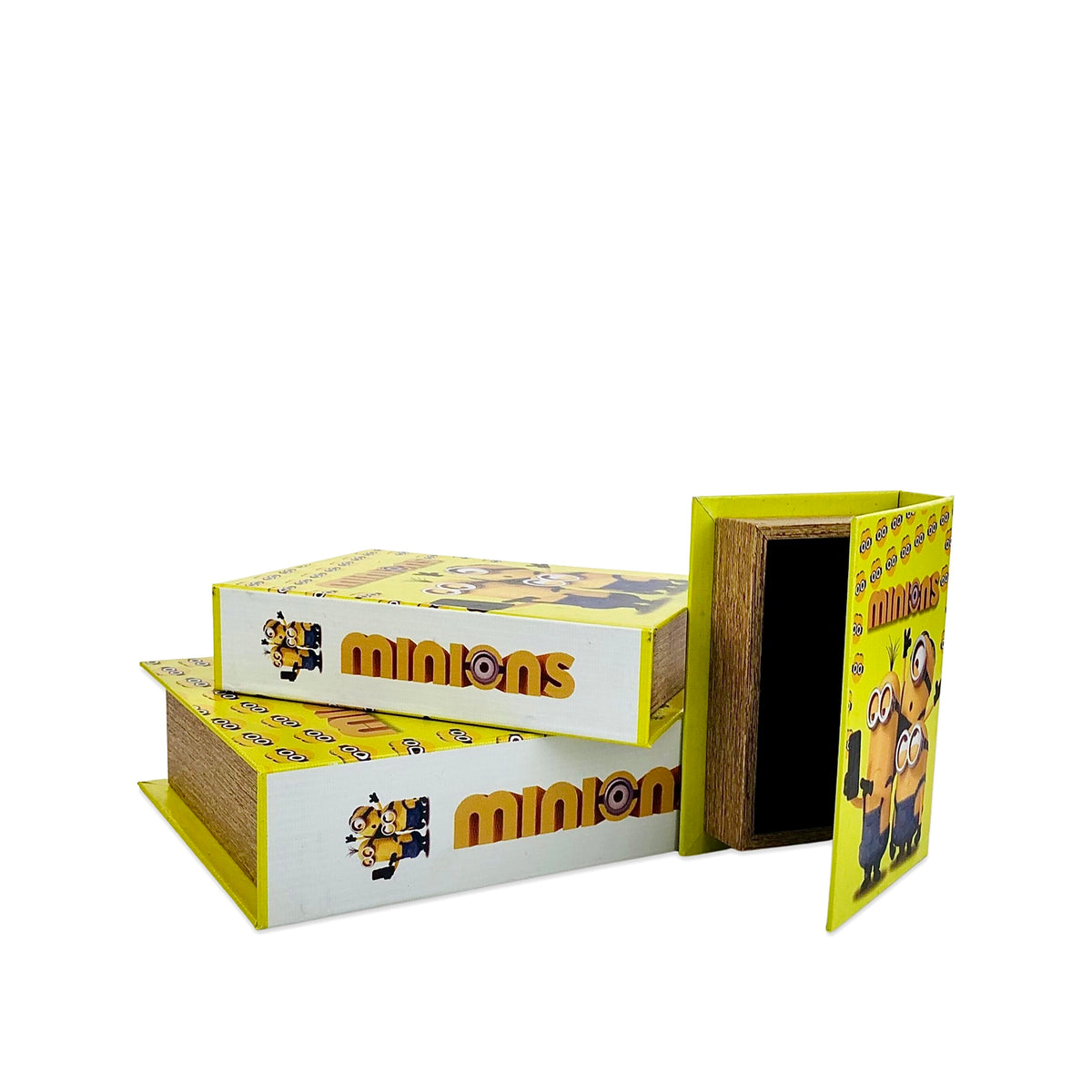Yellow Book Storage Box (Set of 3)