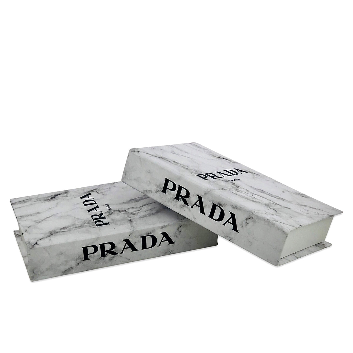 Gray & White Texture Book Storage Box