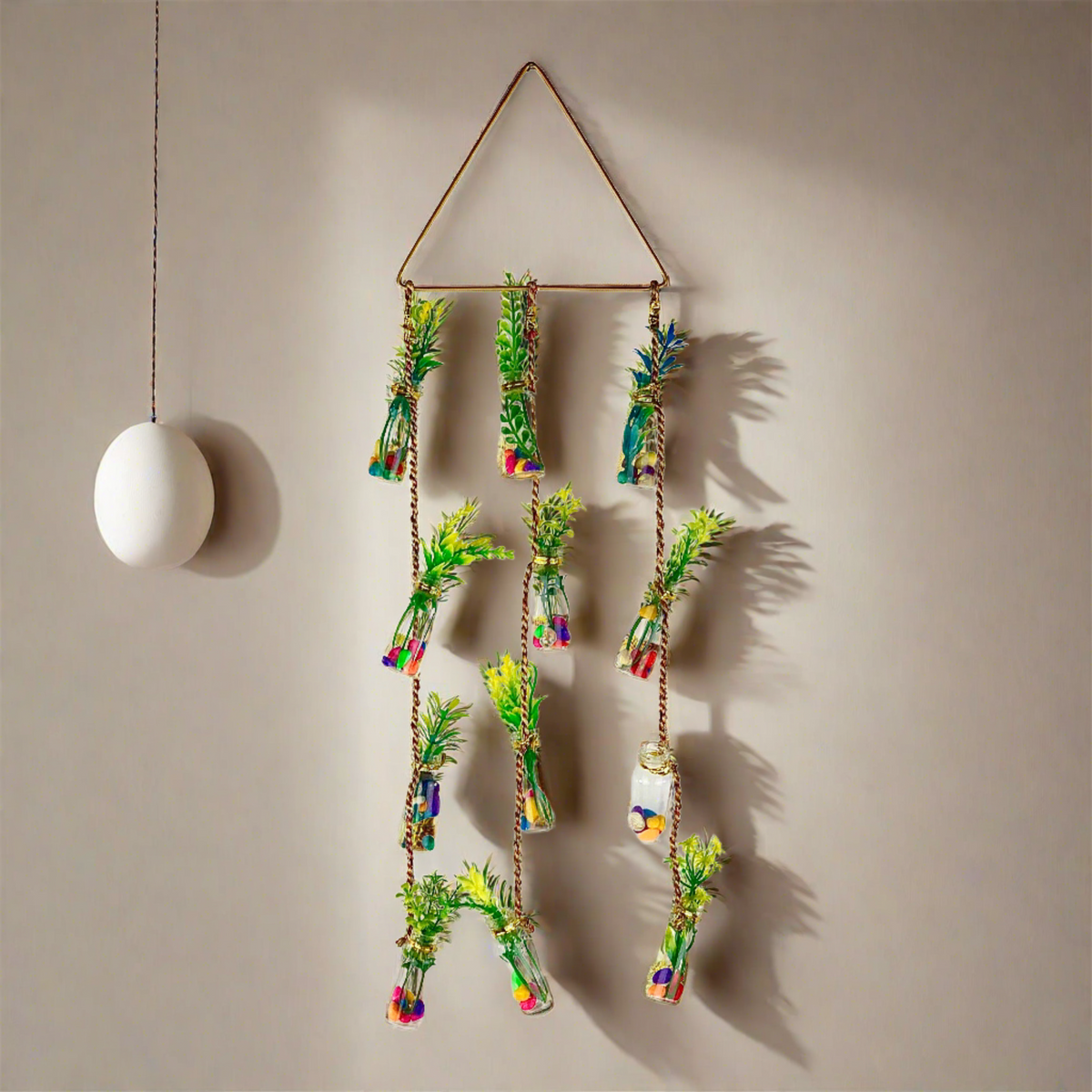 Bottle Design Wall hanging Planter