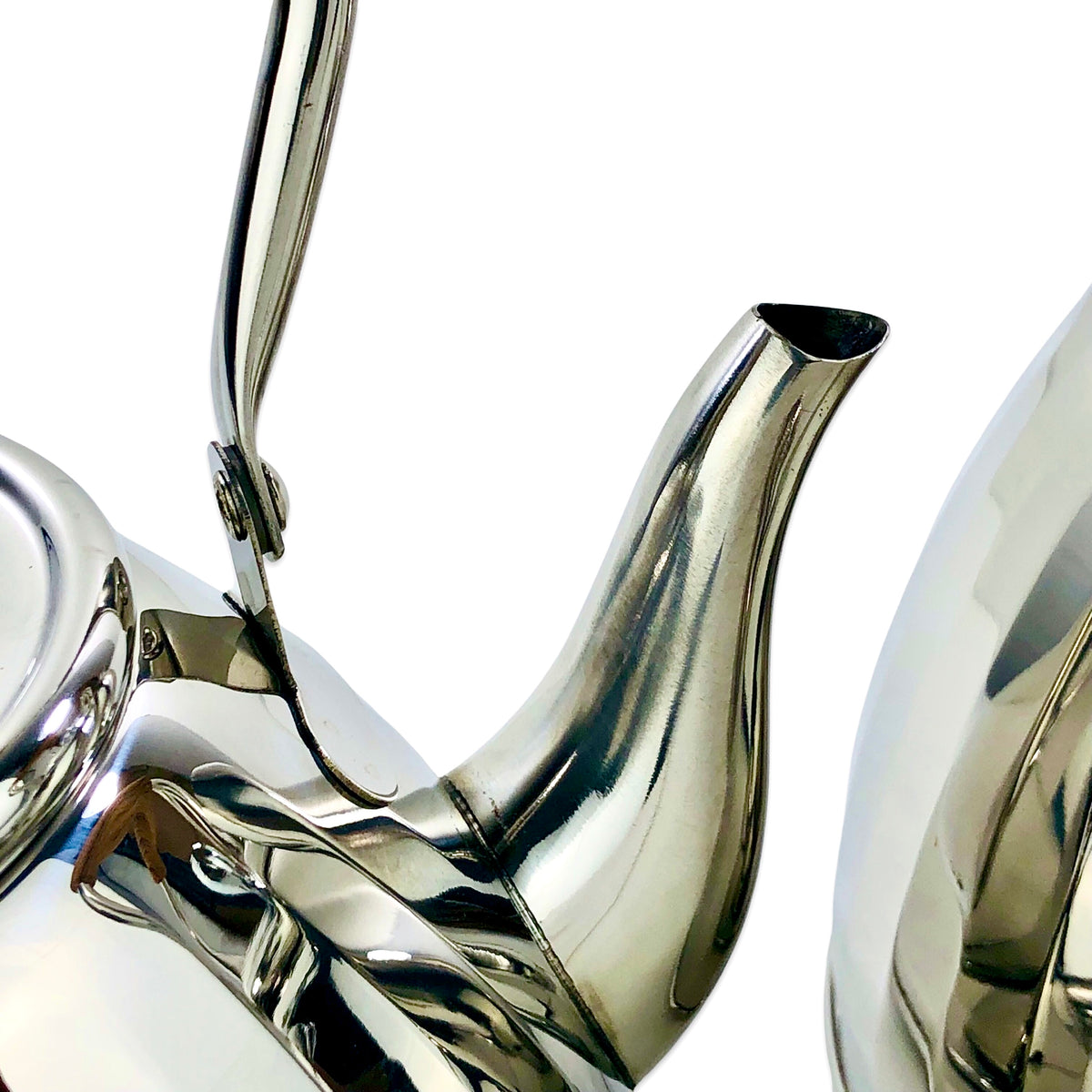 Chromatic Silver Hammered Kettle