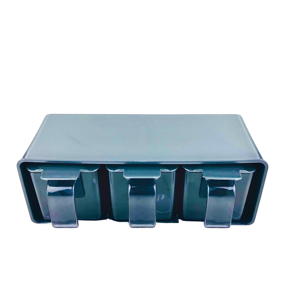 Acrylic Wall hanging 3 Pieces Seasoning Pots & Stand