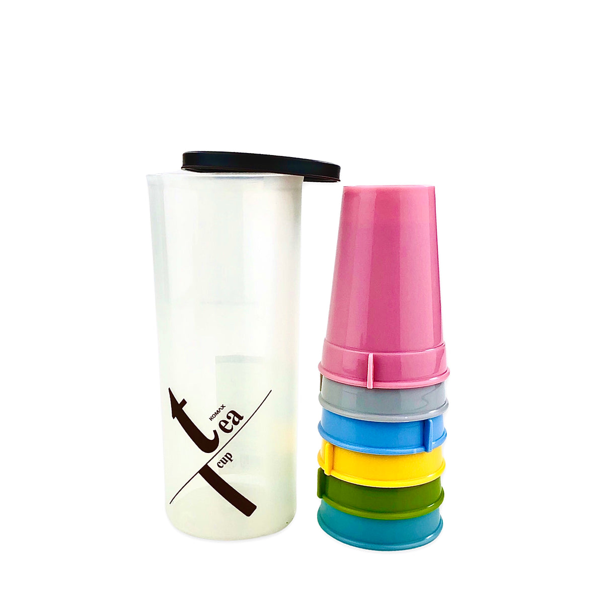 Colorful Picnic/Party Glass Set with sealed box