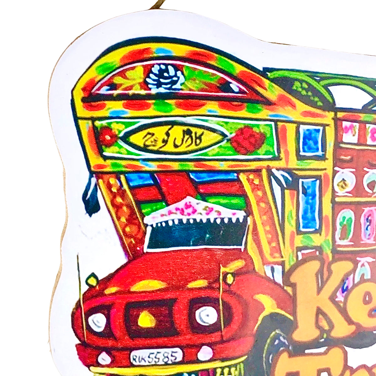 Keep On Trucking Wall Quotation