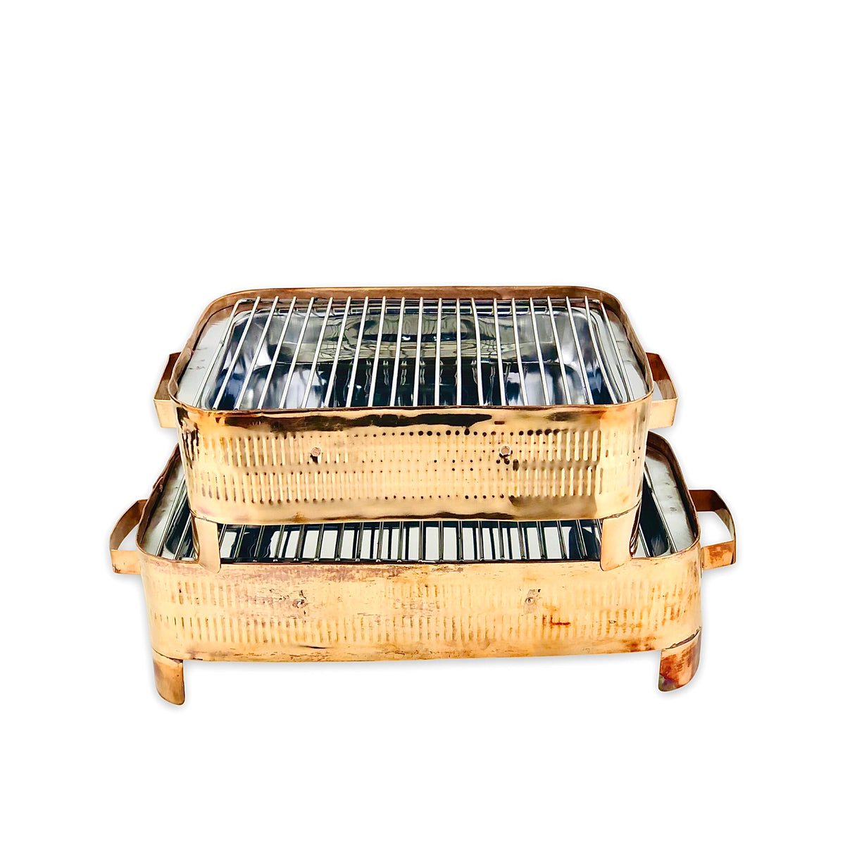 Royal hammered Barbecue Charcoal Grill ( Copper )