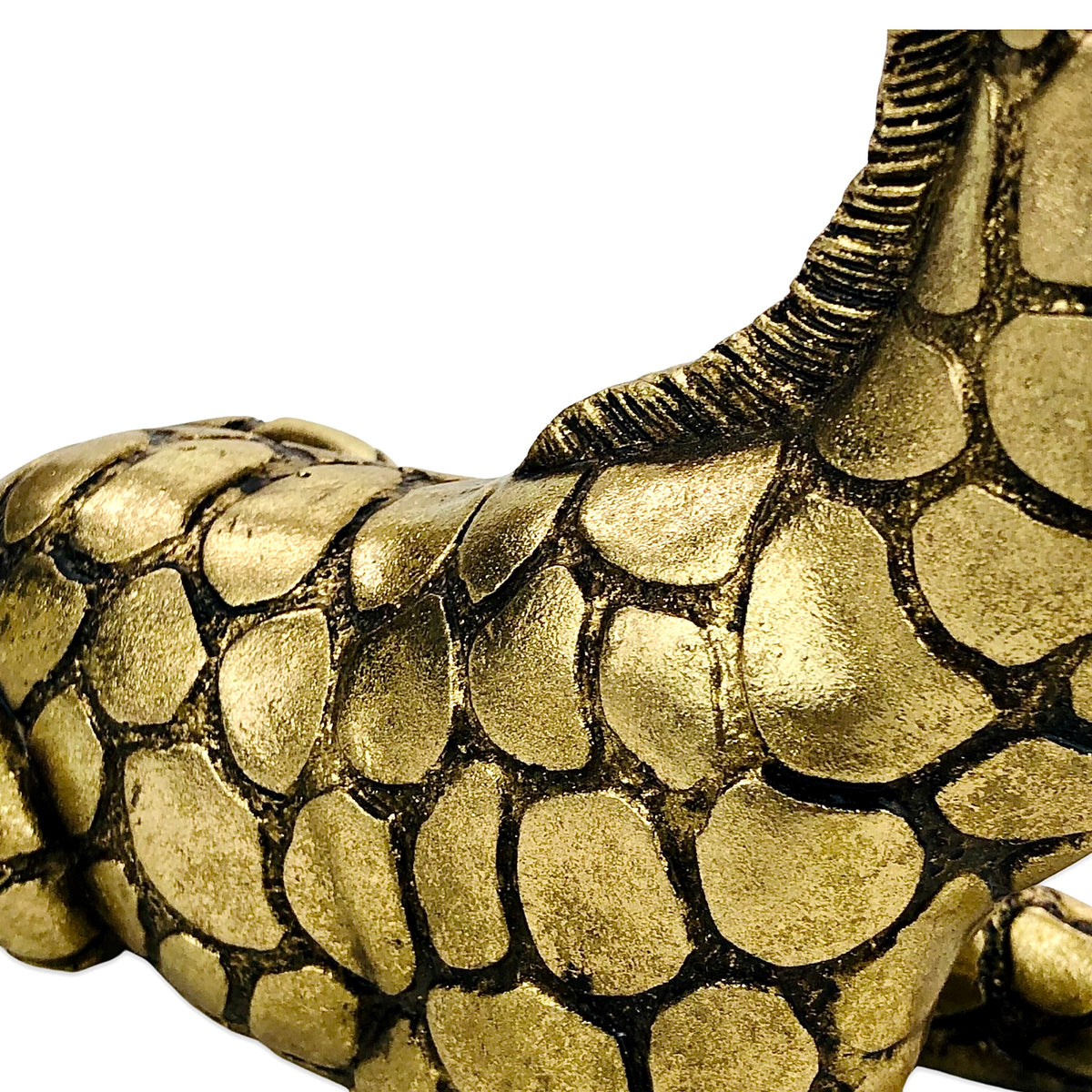 Golden Giraffe Sculpture