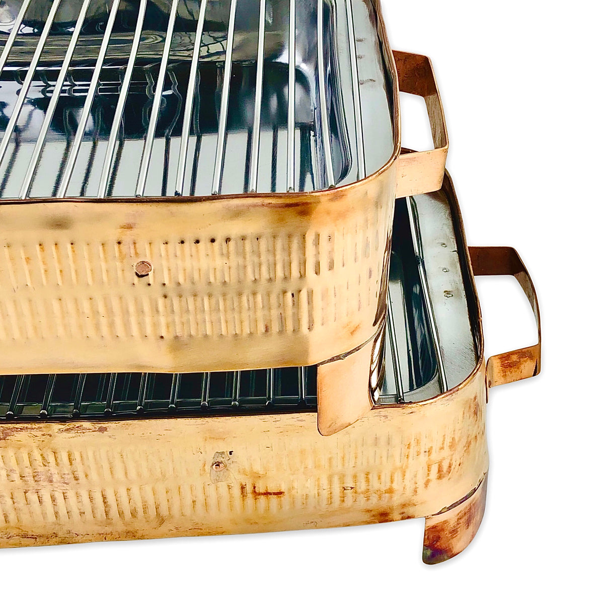 Royal hammered Barbecue Charcoal Grill ( Copper )