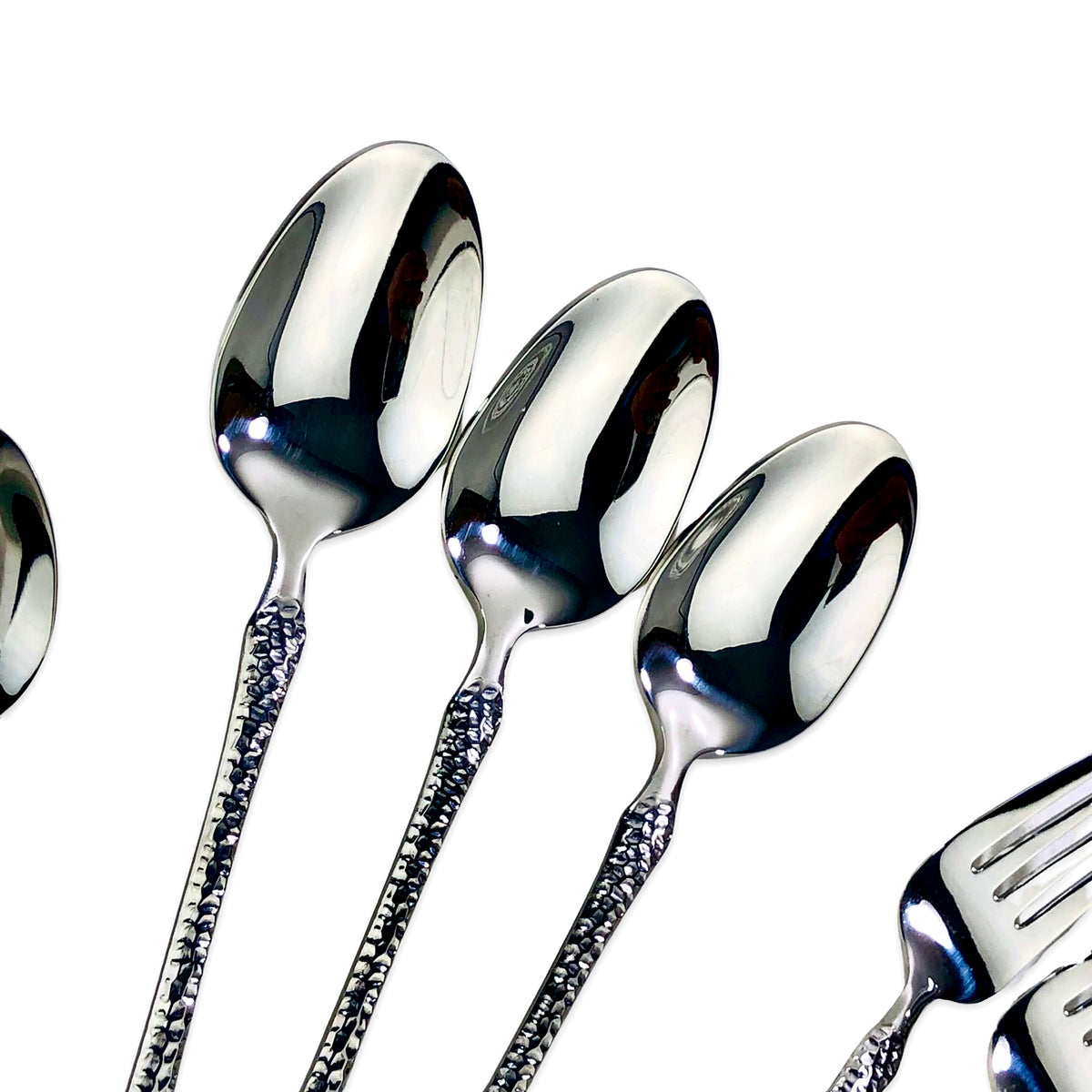 Premium Silver Cutlery Set (Set of 24)