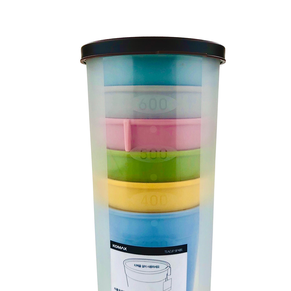 Colorful Picnic/Party Glass Set with sealed box