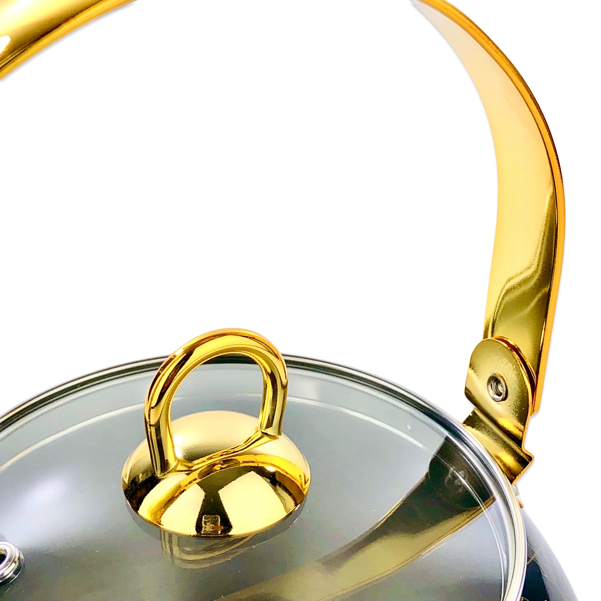 Black Tangled Lines Kettle