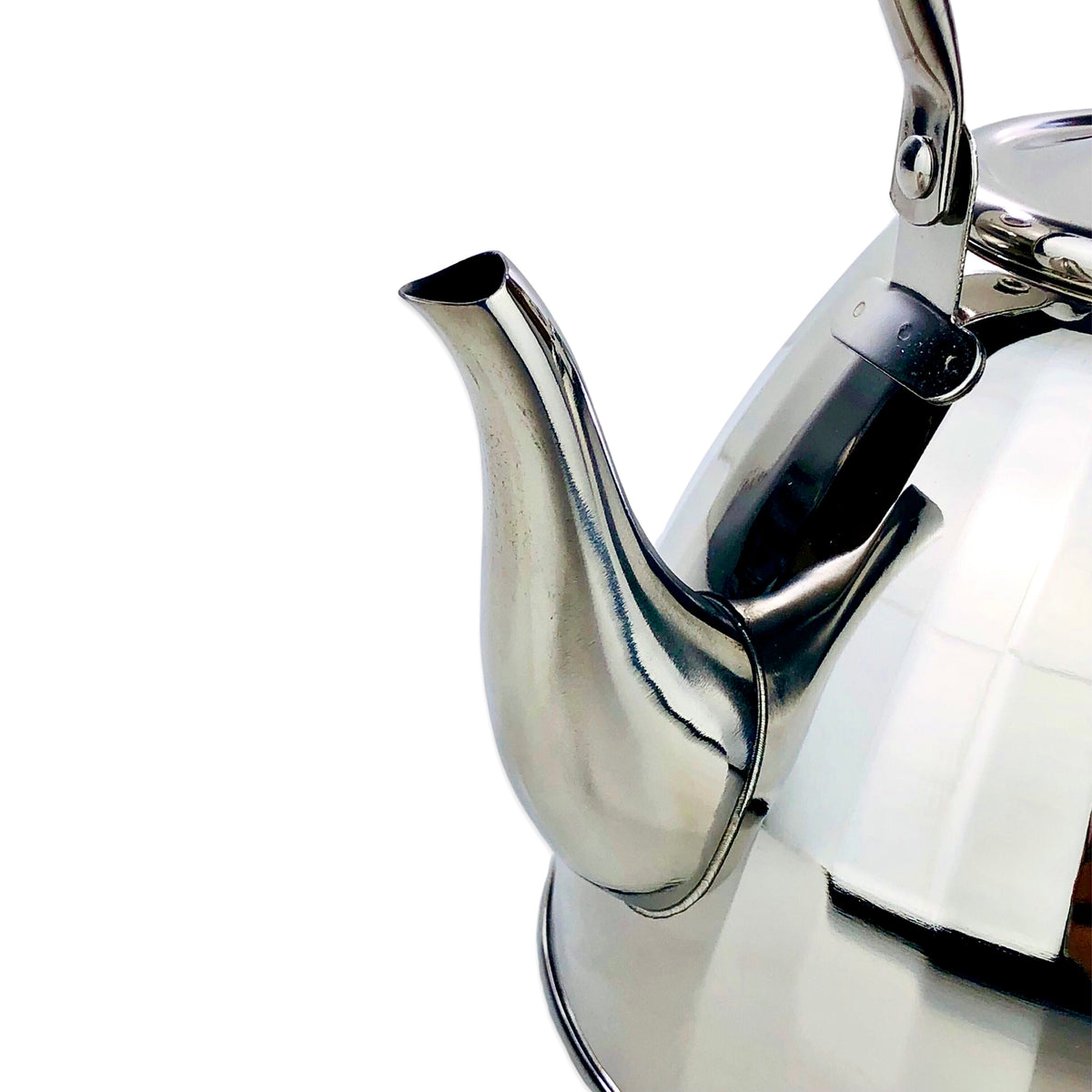 Chromatic Silver Hammered Kettle