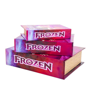 Barbie Frozen Book Storage Box (Set of 3)