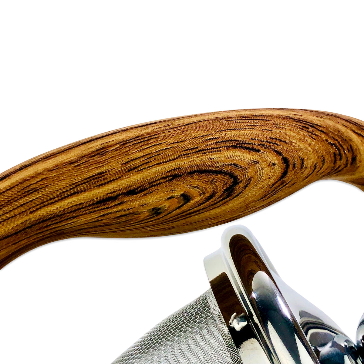 Chromatic Silver Hammered Kettle