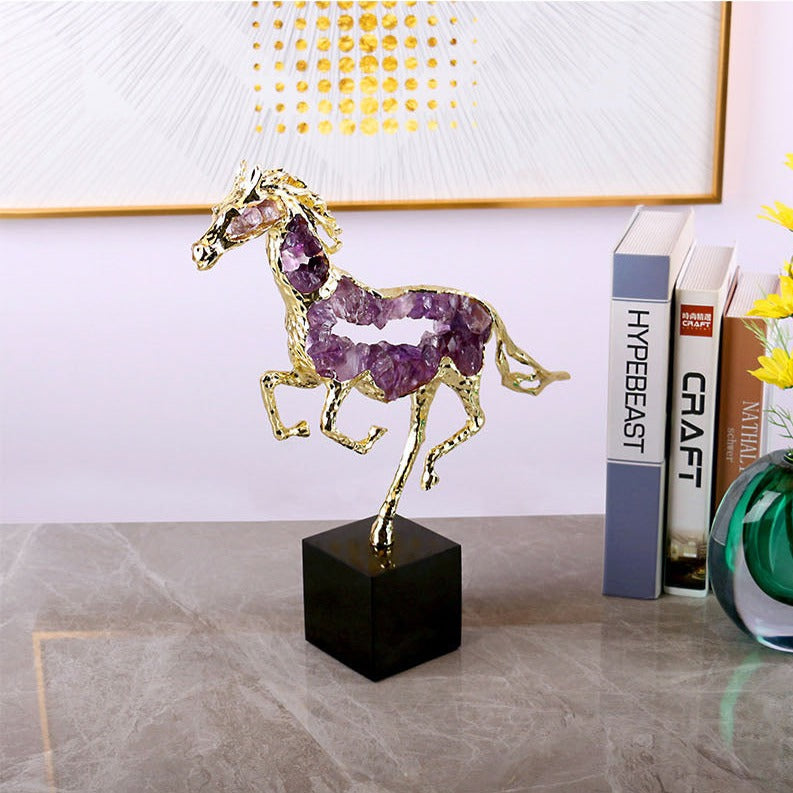 Amos Robinson Horse Ornaments