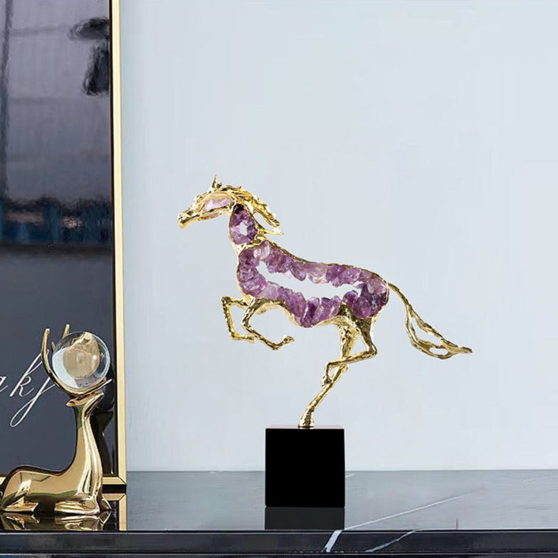 Amos Robinson Horse Ornaments