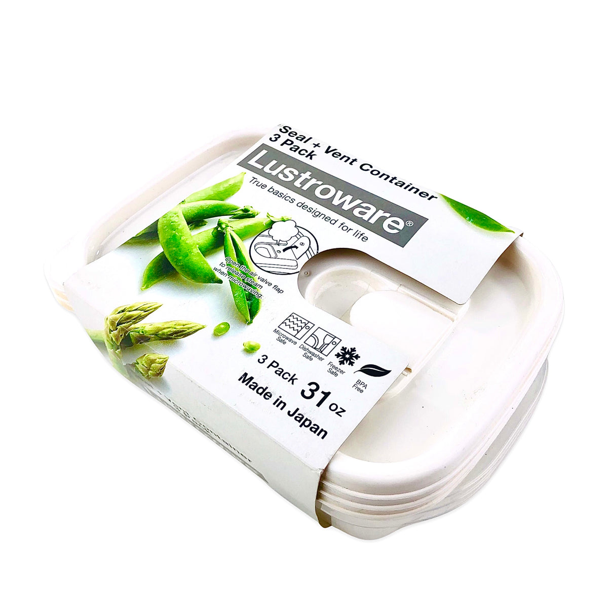 Seal & Vent FOOD CONTAINER (Set of 3)