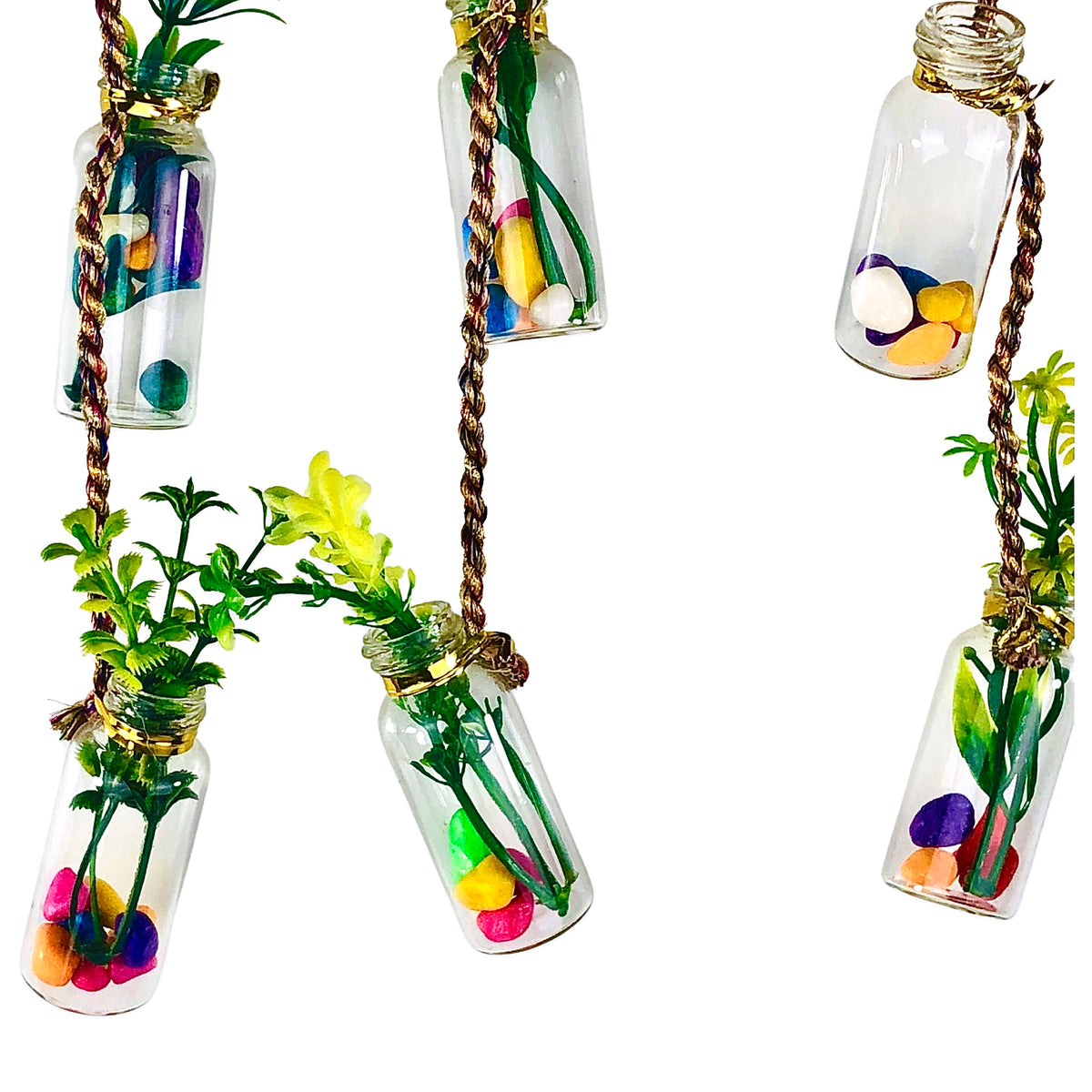 Bottle Design Wall hanging Planter