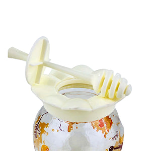 Jam & Honey Glass Jar With Spoons