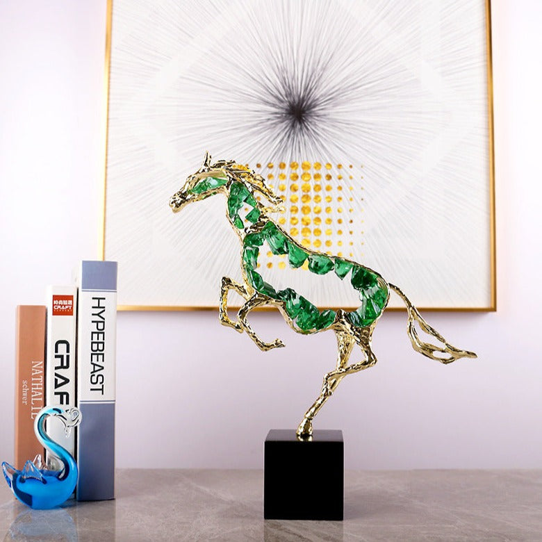 Amos Robinson Horse Ornaments