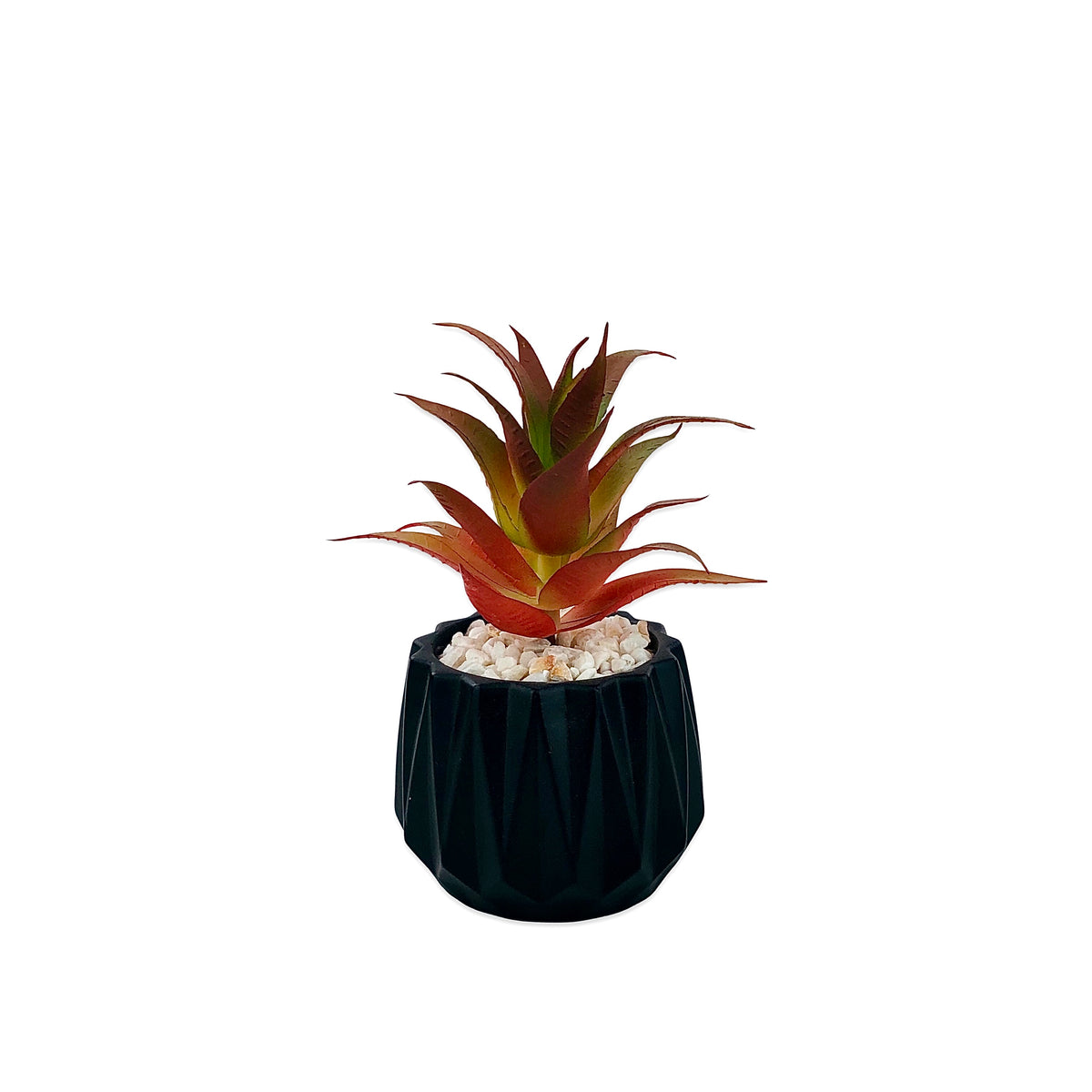Matt Black Tri texture Pots Planter