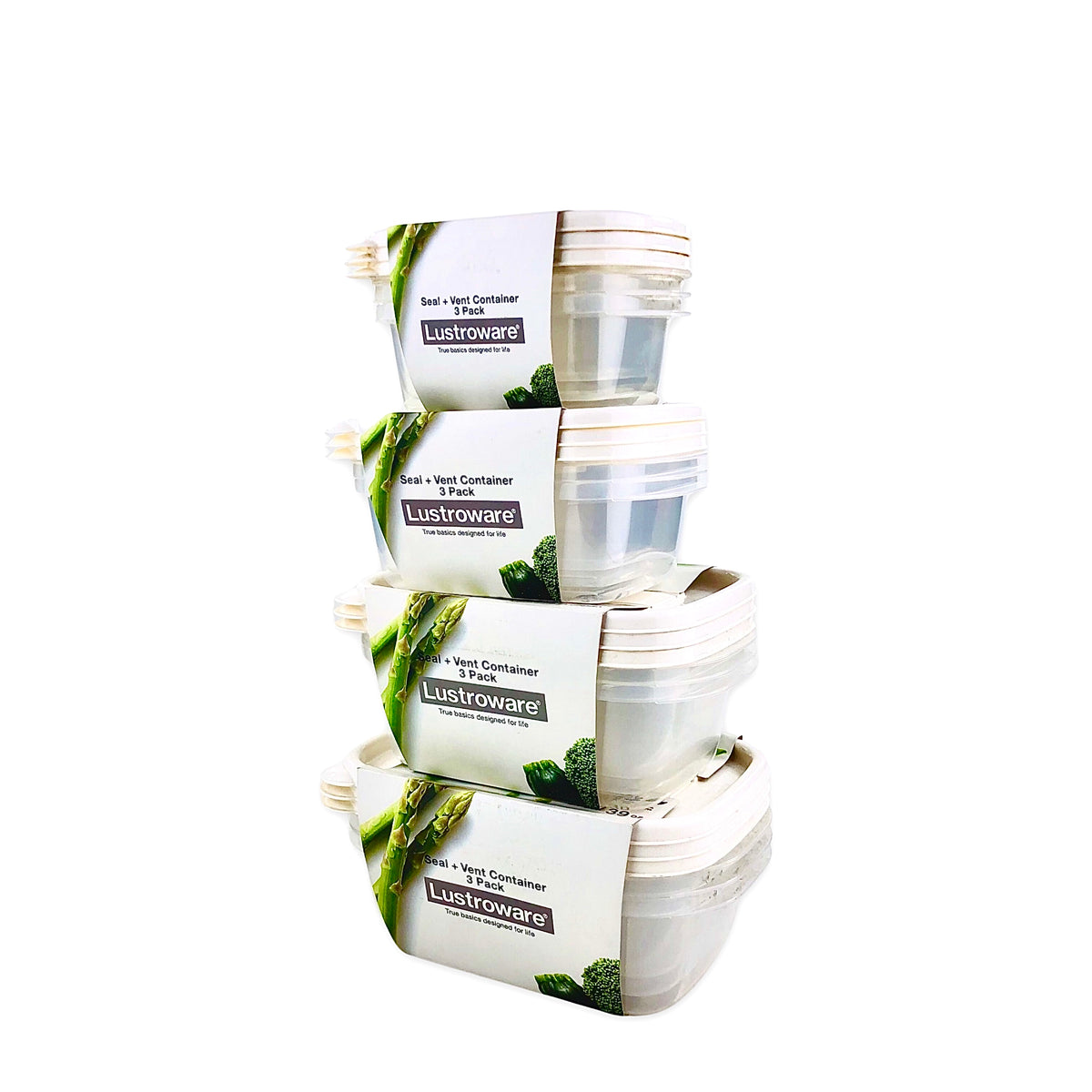 Seal & Vent FOOD CONTAINER (Set of 3)