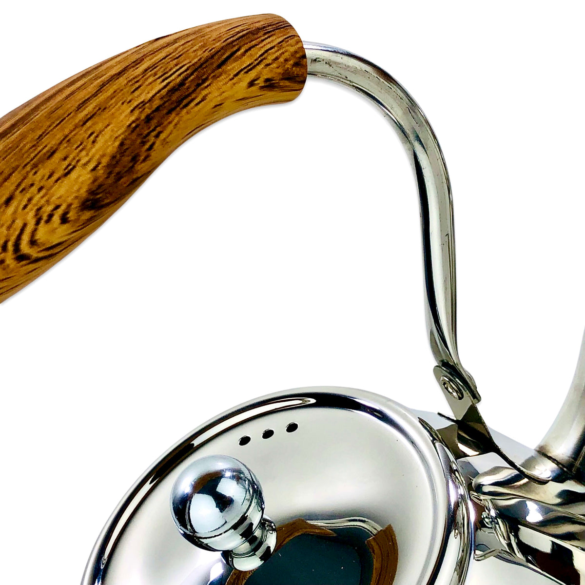 Chromatic Silver Hammered Kettle