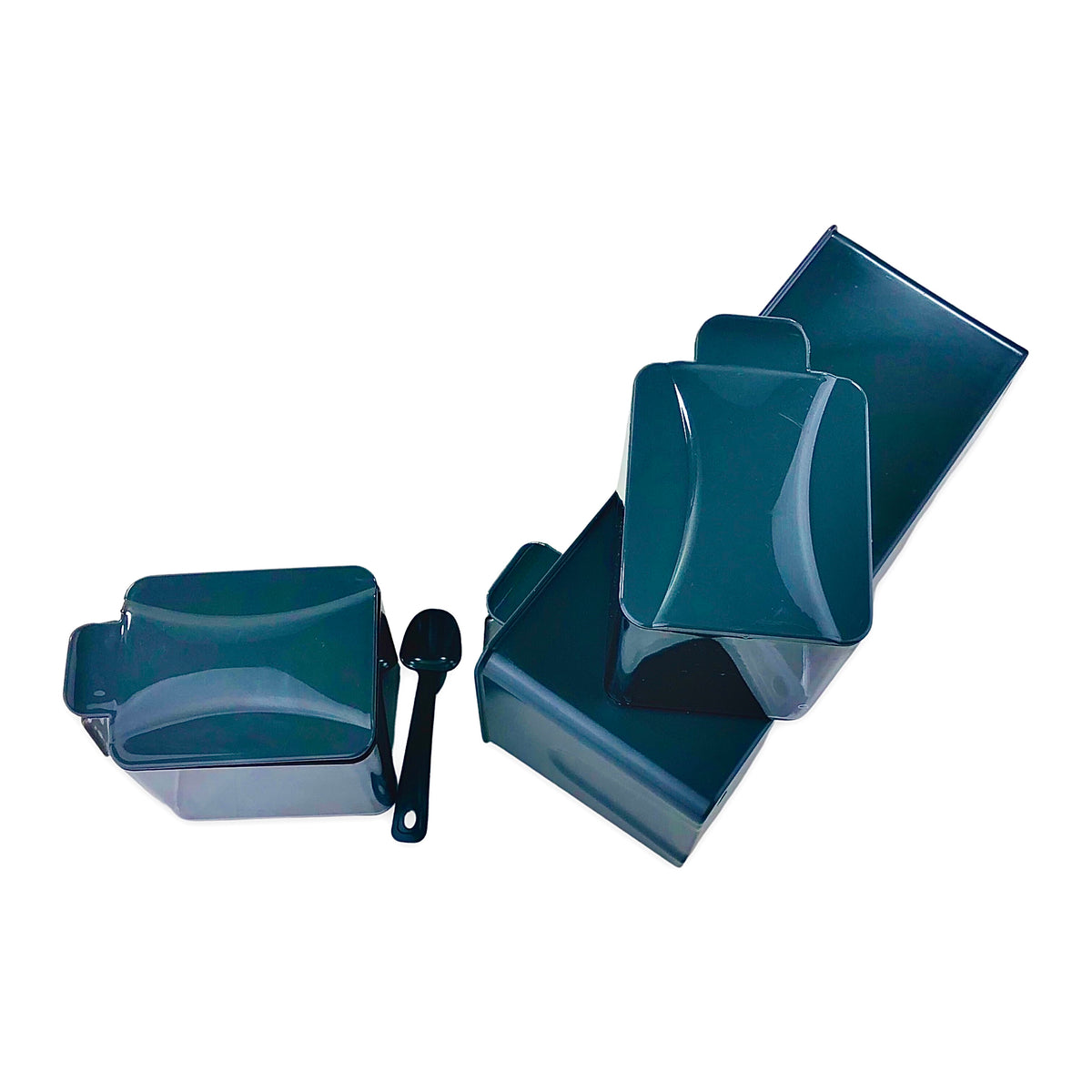 Acrylic Wall hanging 3 Pieces Seasoning Pots & Stand