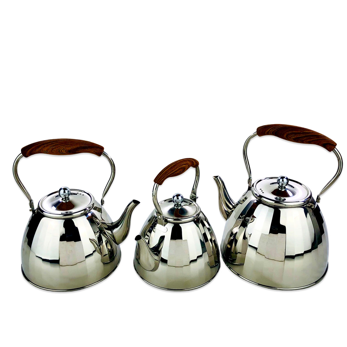 Chromatic Silver Hammered Kettle