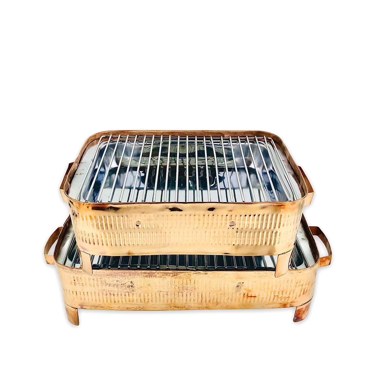 Royal hammered Barbecue Charcoal Grill ( Copper )