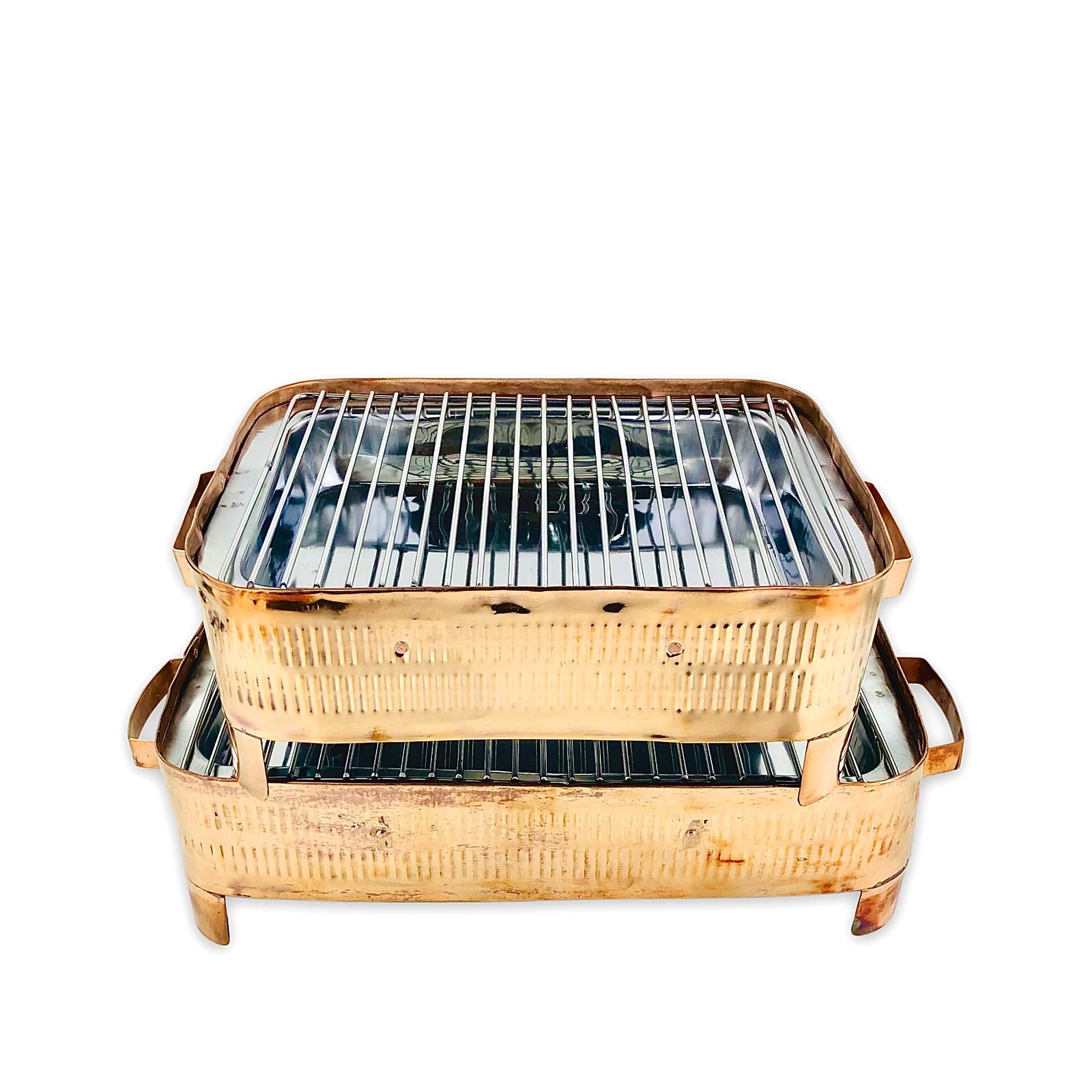 Royal hammered Barbecue Charcoal Grill ( Copper )