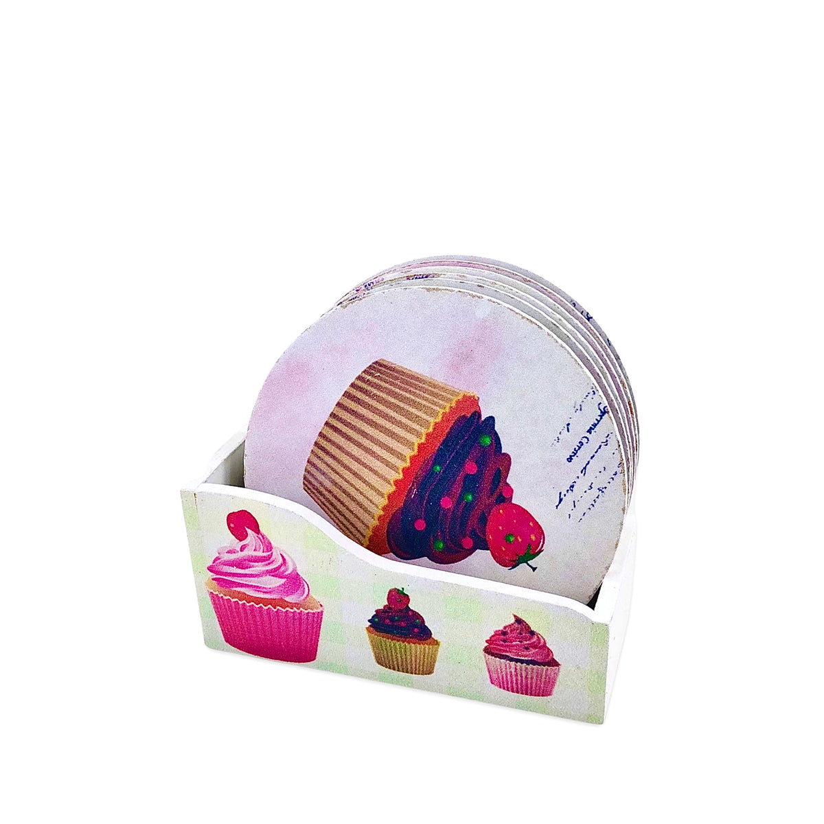 Ice cream Printed Design Tea Coasters