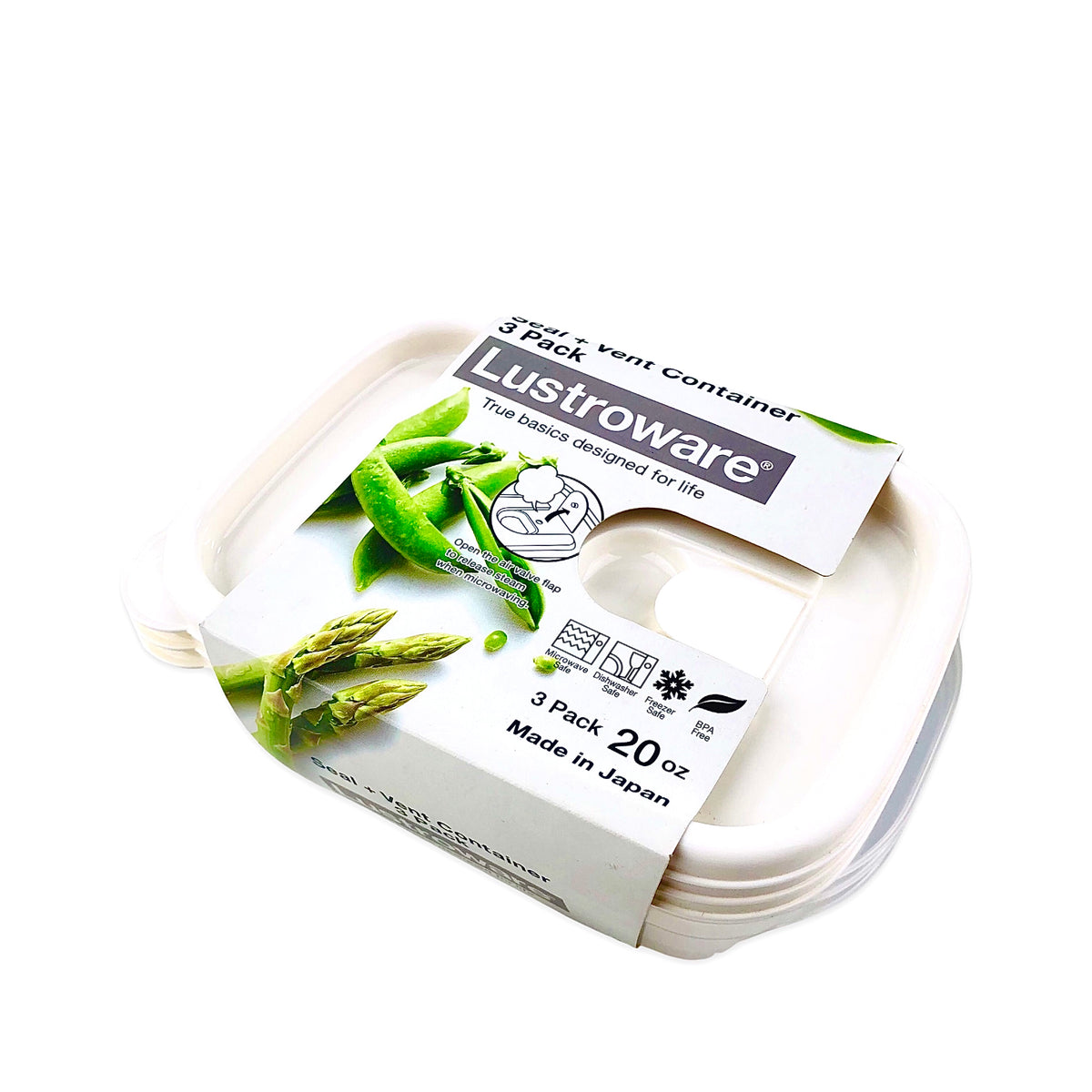 Seal & Vent FOOD CONTAINER (Set of 3)