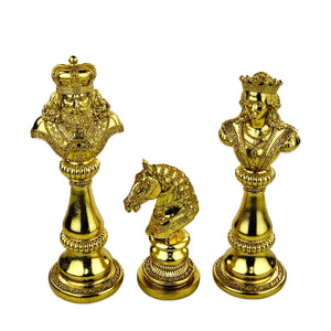 Chess Pieces Ornaments (Set of 3)