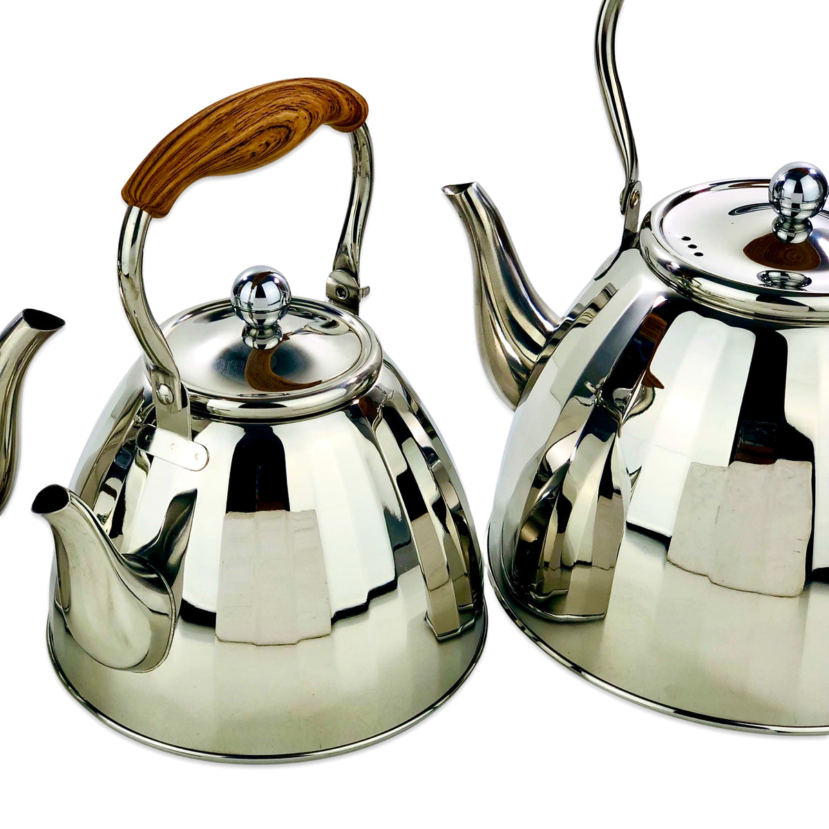 Chromatic Silver Hammered Kettle
