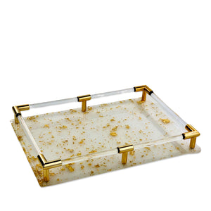 Golden Paper Trays (Set of 2)