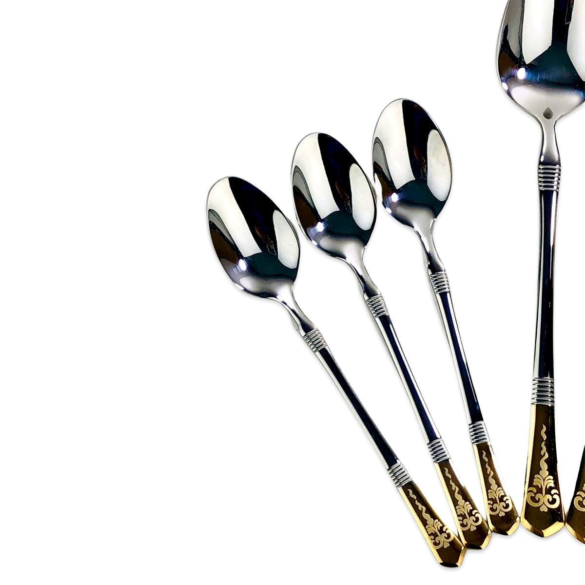 Premium Silver Cutlery Set (Set of 24)