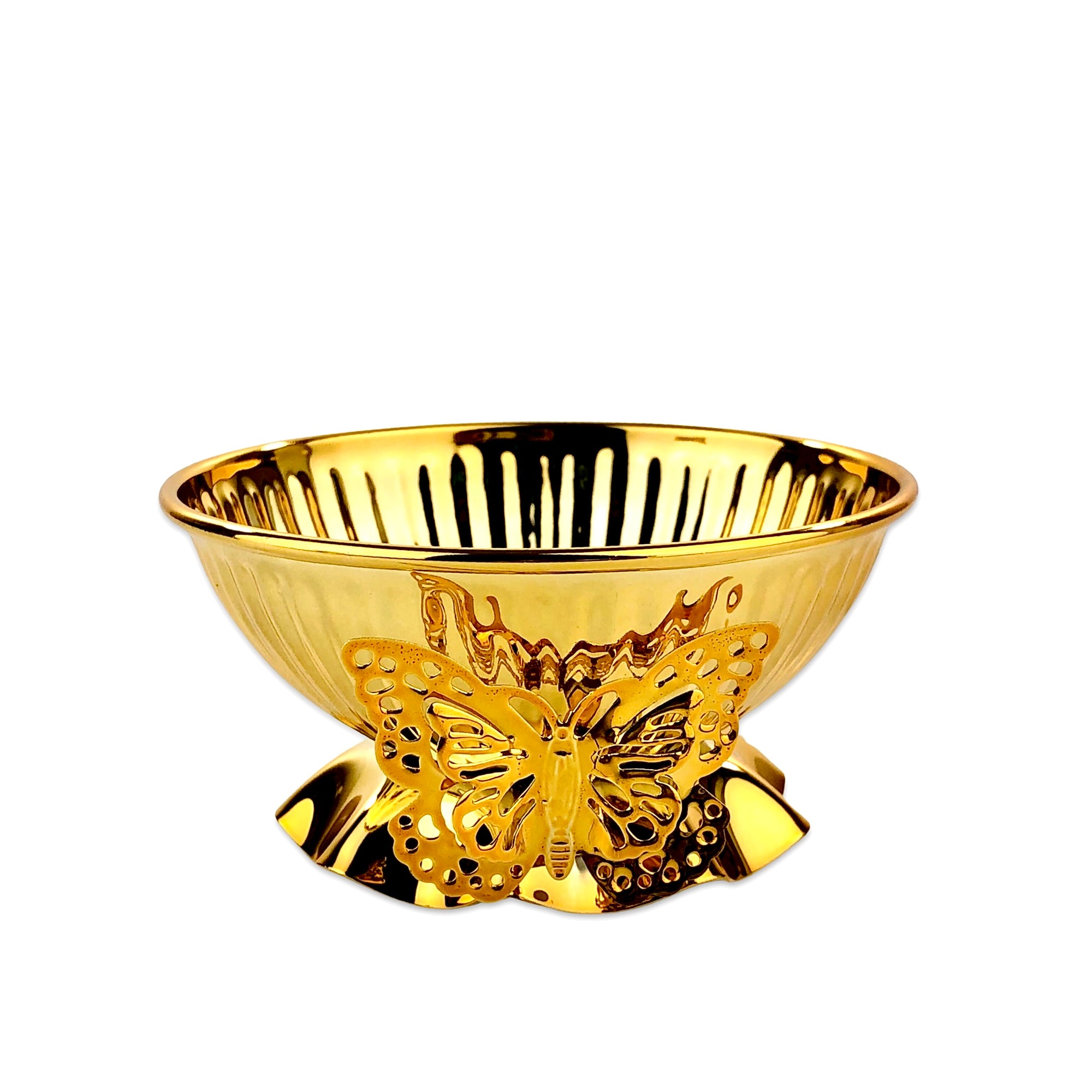 Butterfly Golden Small Bowl