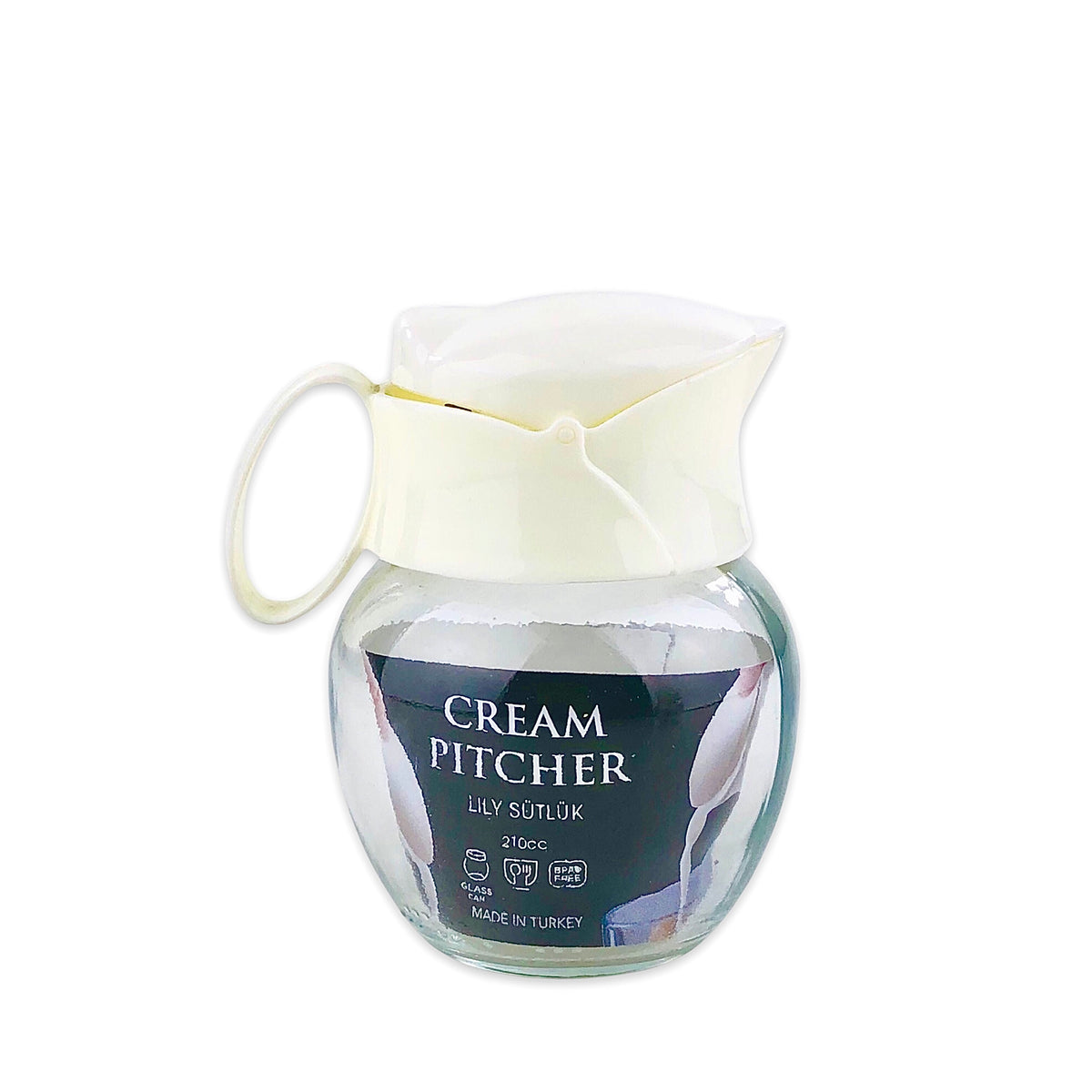Qlux Cream Pitcher & Sugar Bowl Jar