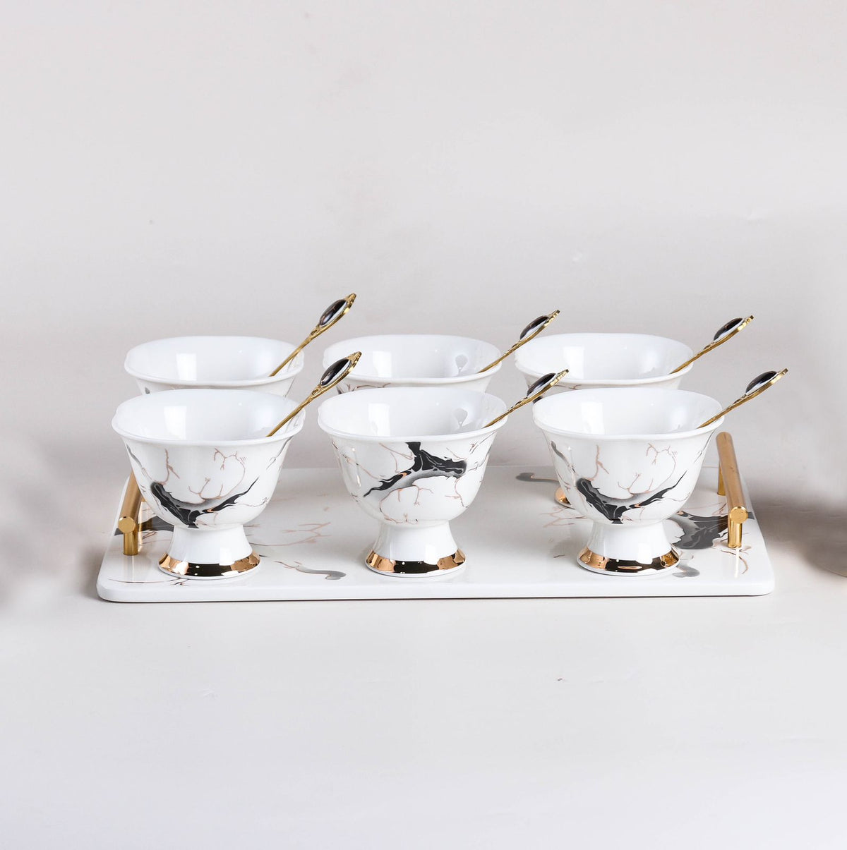 Ice cream cup Set (Black)