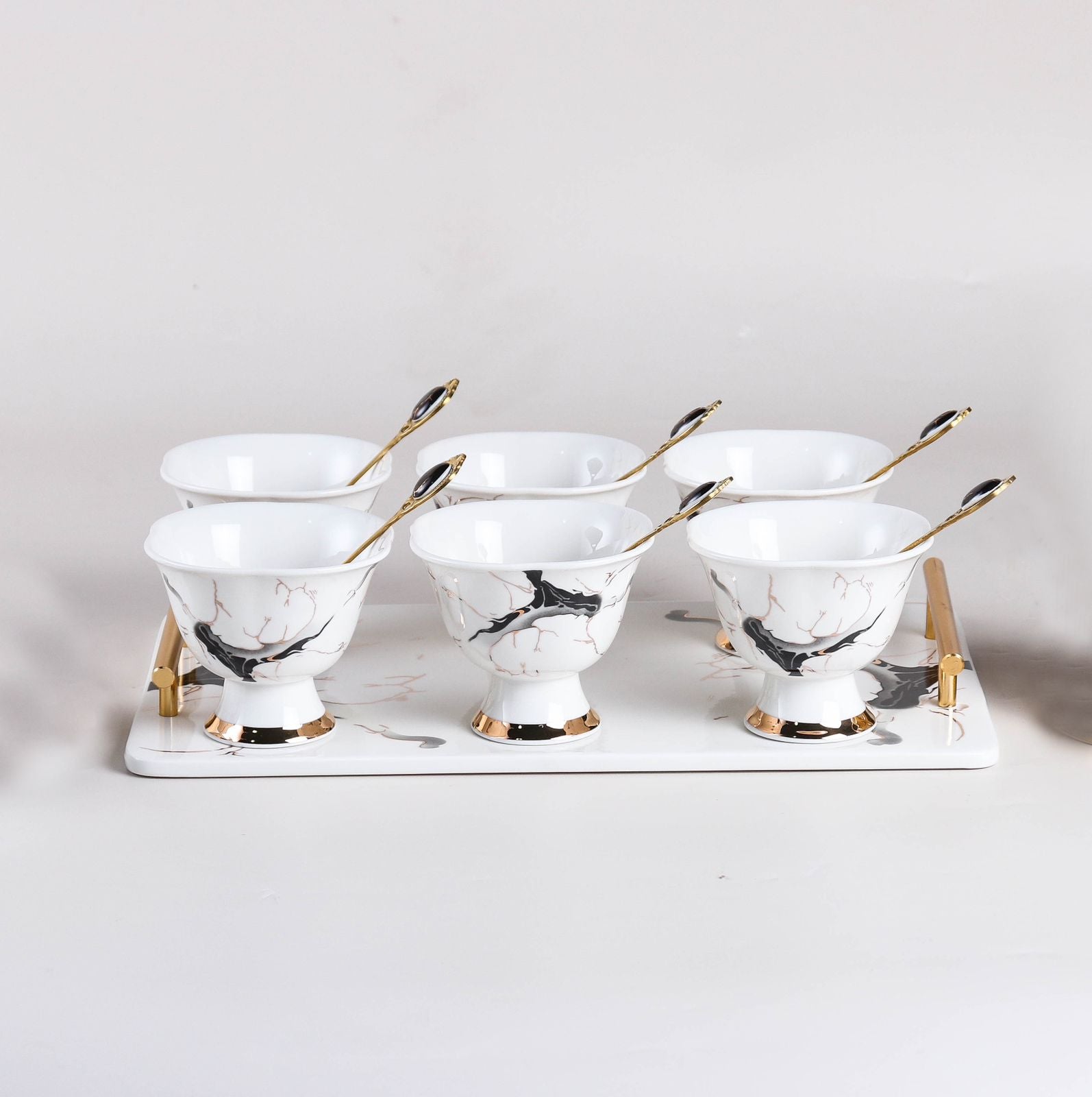 Ice cream cup Set (Black)