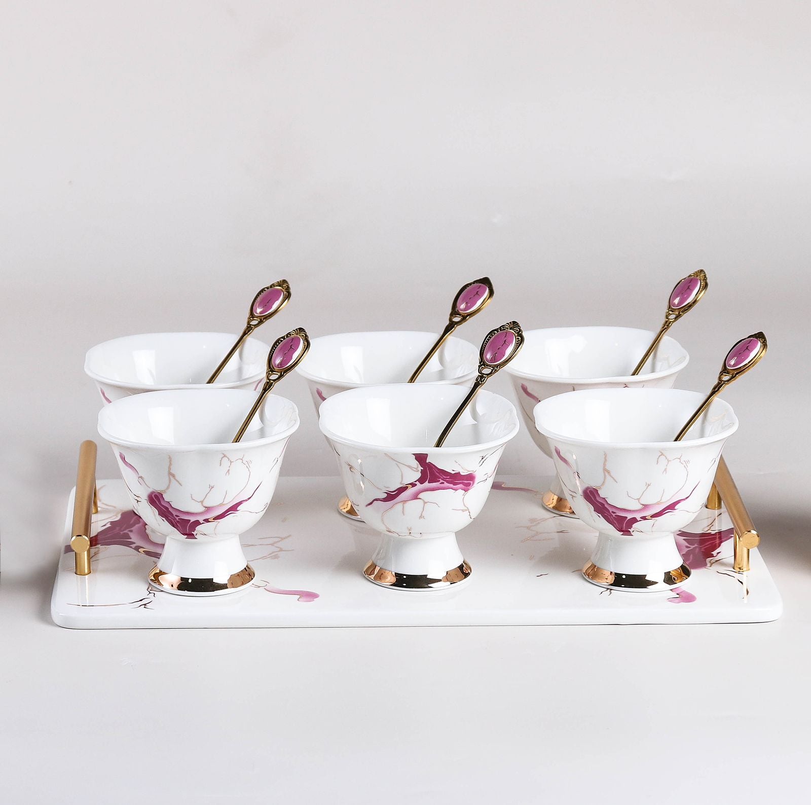 Ice cream cup Set (Pink)