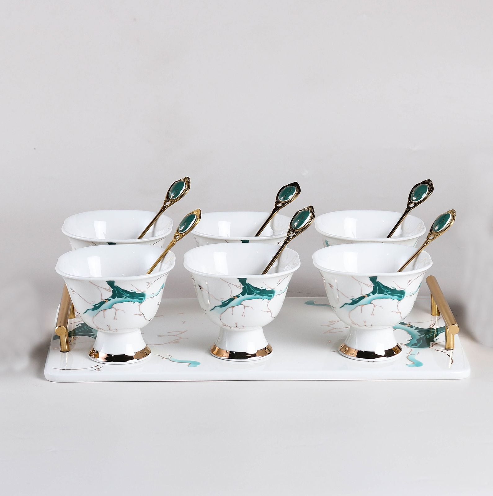 Ice cream cup Set (Green)